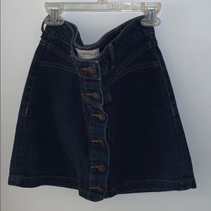 Pacsun Button-up Mimi Denim Skirt
